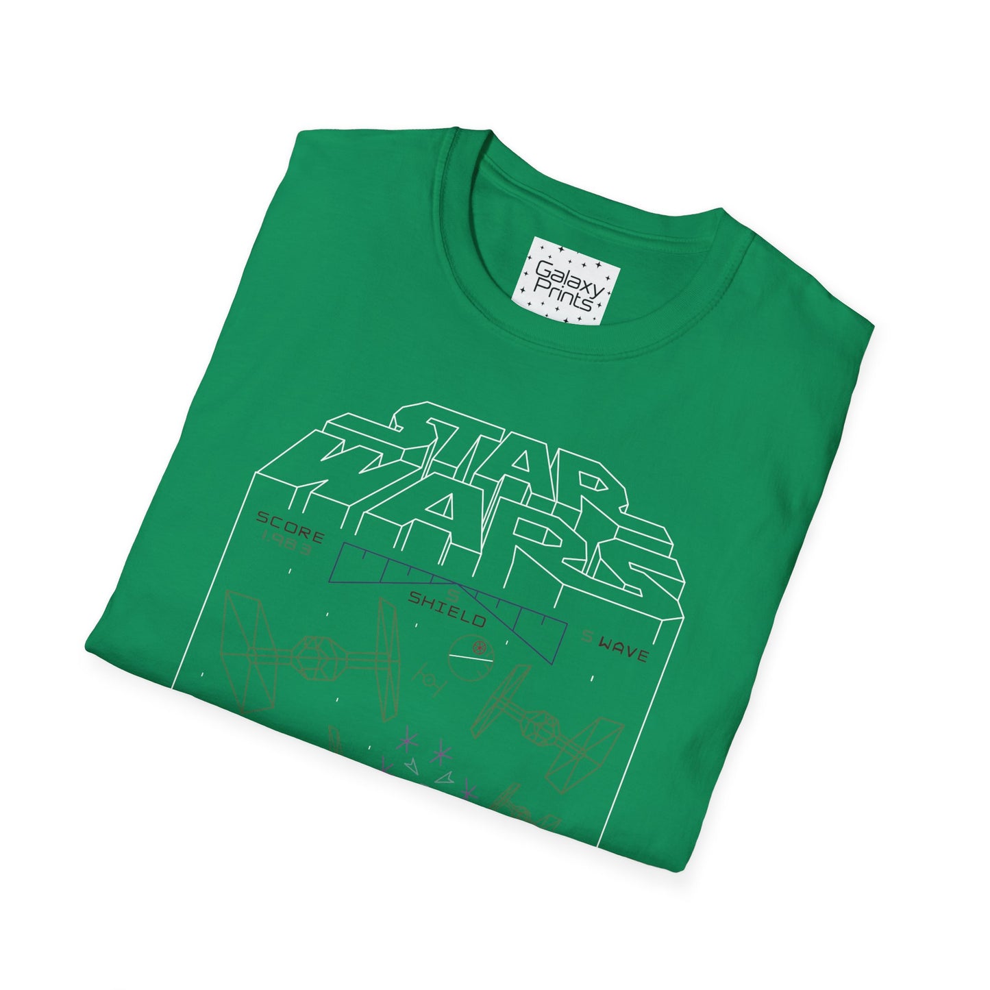 Star Wars Inspired Unisex T-Shirt - 'STAR WARS 1983 Arcade Video Game Screen Rendering' Graphic Tee