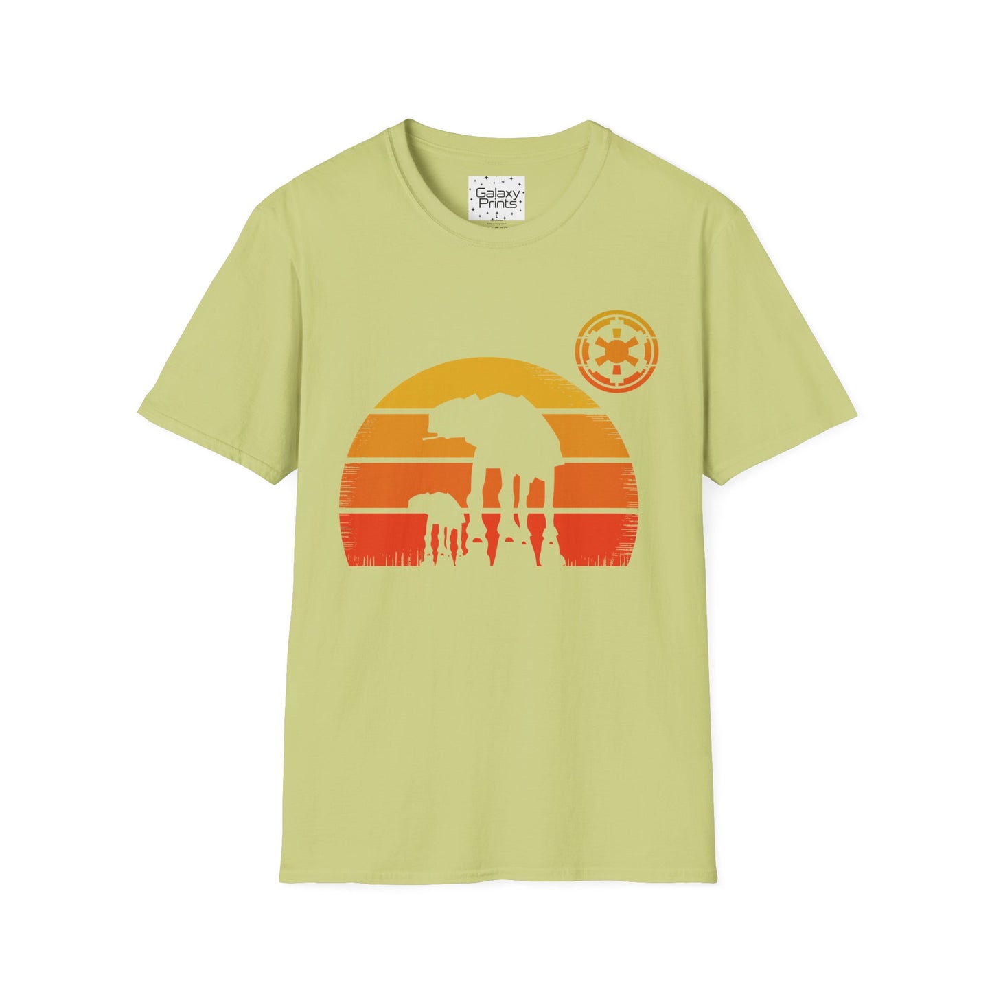 Star Wars Inspired Unisex T-Shirt - 'AT-AT Walker Sunset' Graphic Tee