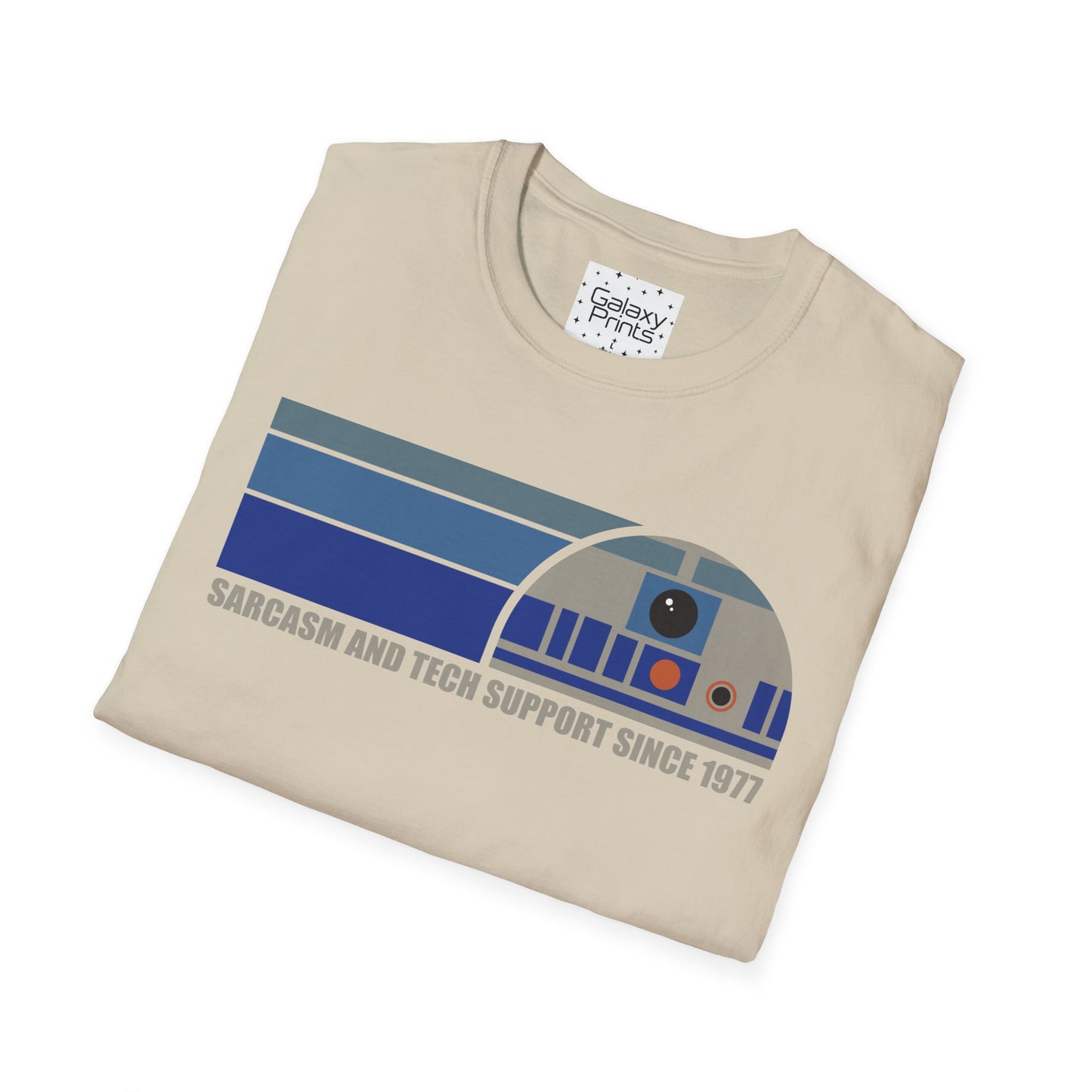 Star Wars Inspired Unisex T-Shirt - 'Sarcasm and Tech Support Since 1977' Graphic Tee