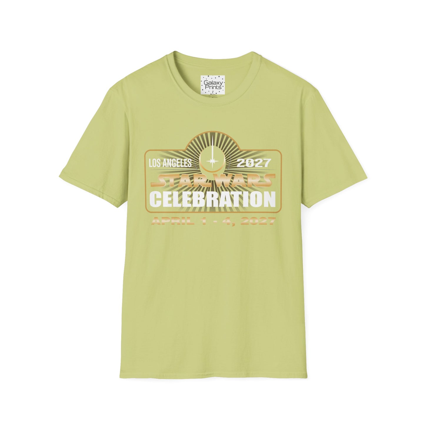 Star Wars Inspired T-Shirt - 'STAR WARS CELEBRATION April 1-4, 2027 in Los Angeles CA' Graphic Tee
