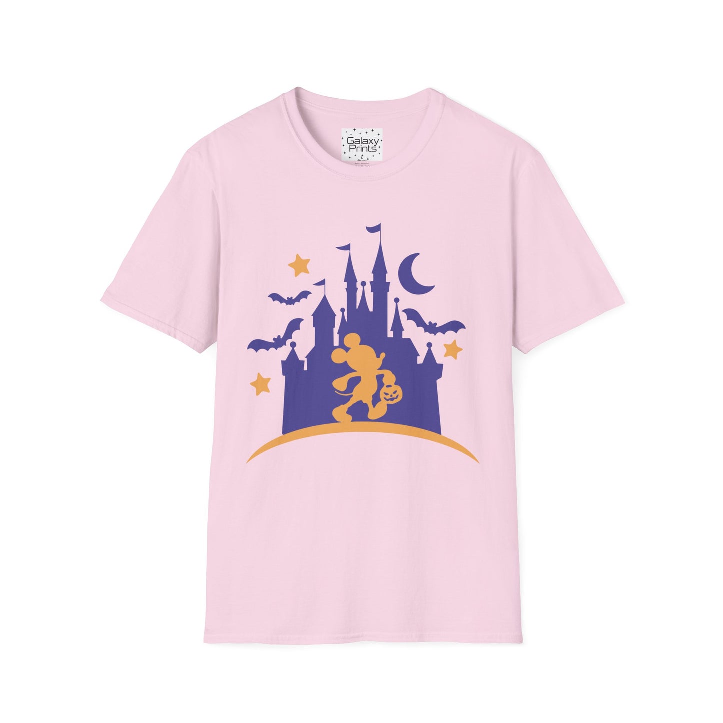 Unisex T-Shirt - DISNEY Inspired - 'Mickey gone trick or treating at the Castle in WDW'