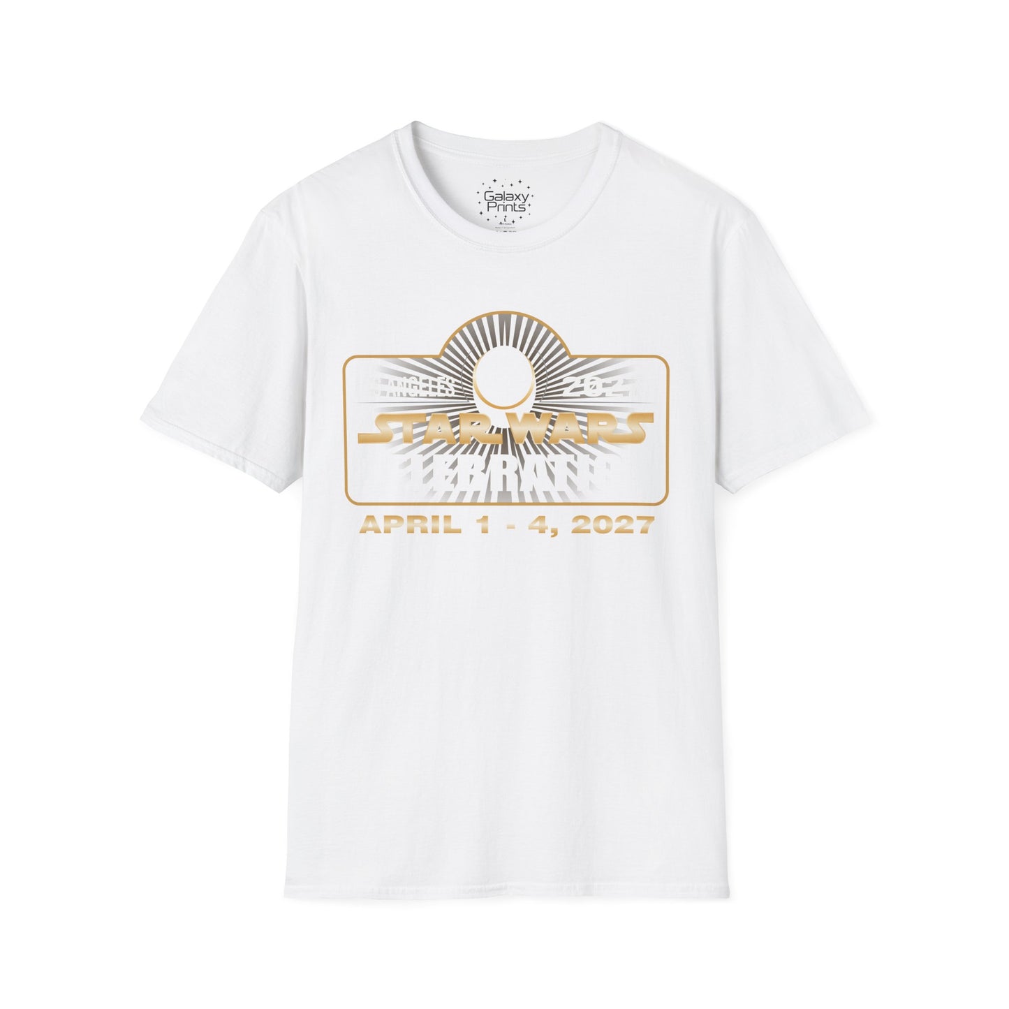 Star Wars Inspired T-Shirt - 'STAR WARS CELEBRATION April 1-4, 2027 in Los Angeles CA' Graphic Tee