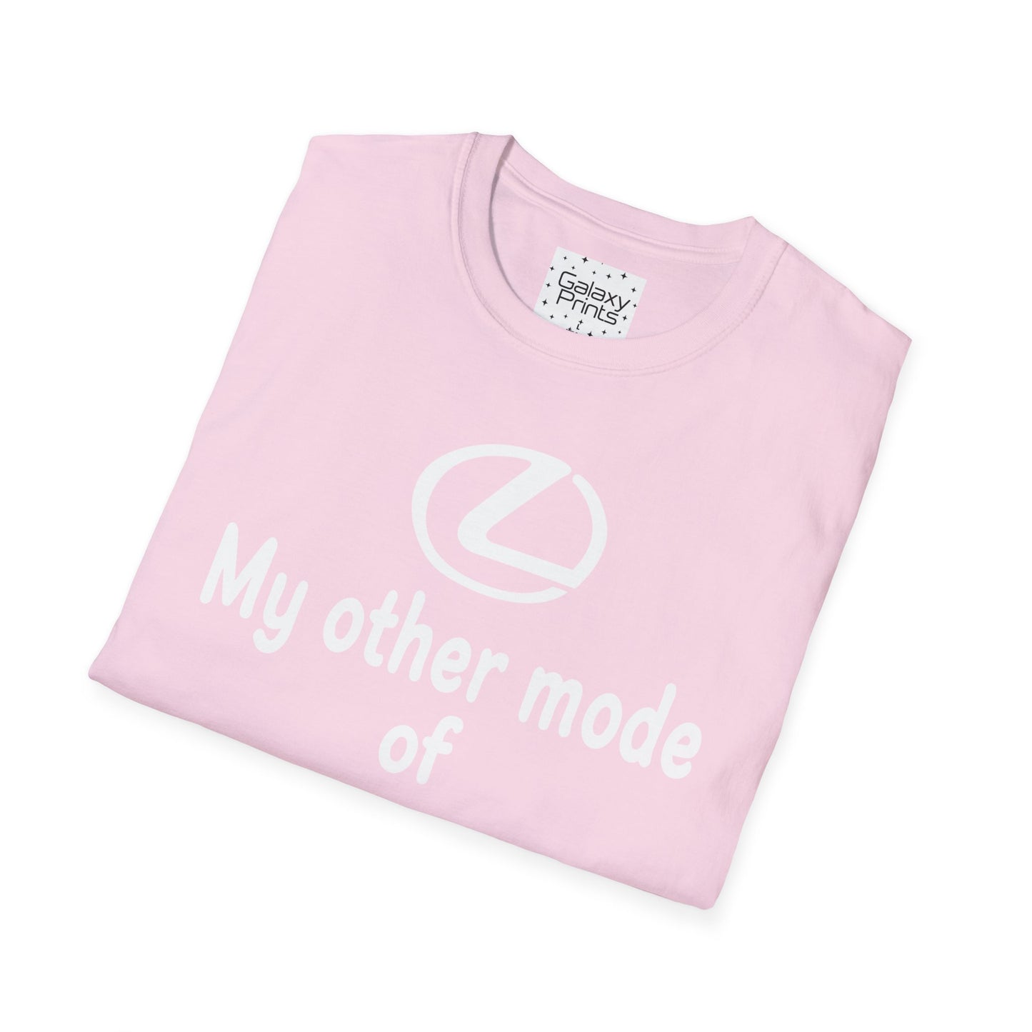 Unisex T-Shirt - DISNEY Inspired - 'Monorail - My other mode of Transportation - Lexus'