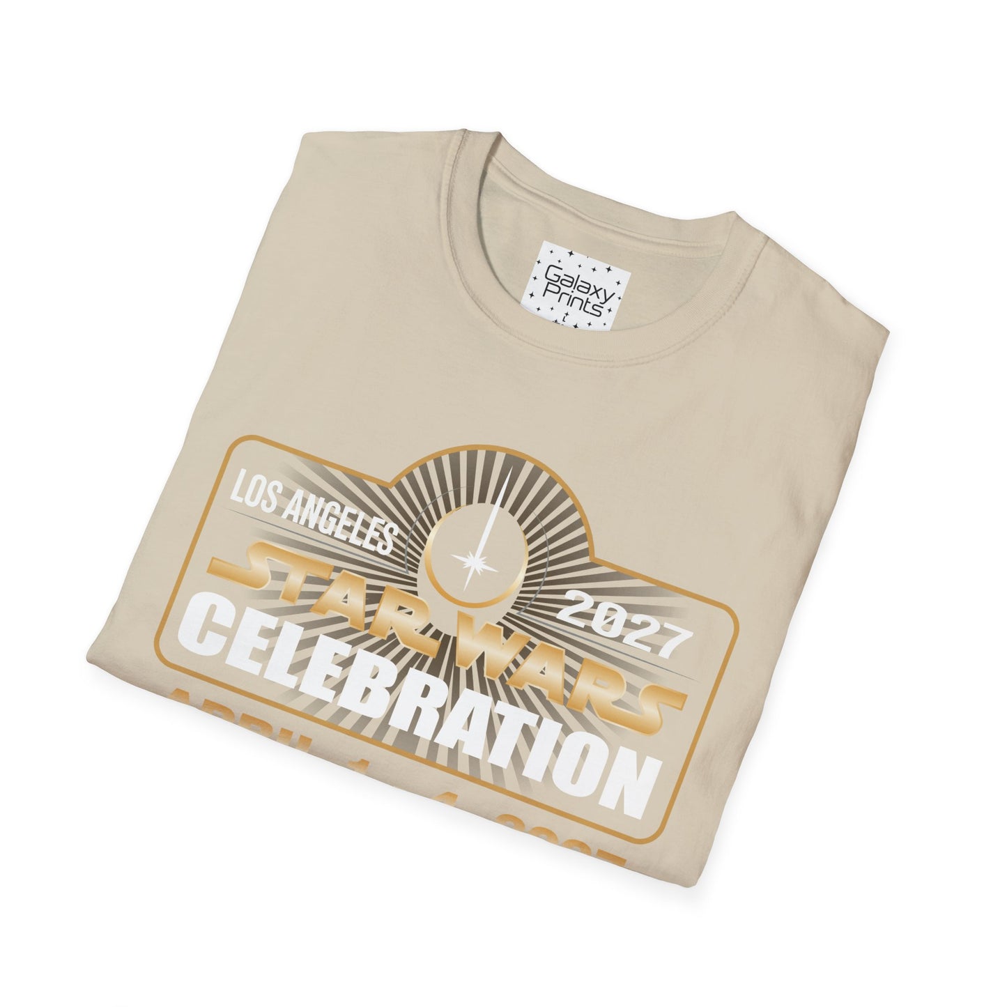 Star Wars Inspired T-Shirt - 'STAR WARS CELEBRATION April 1-4, 2027 in Los Angeles CA' Graphic Tee