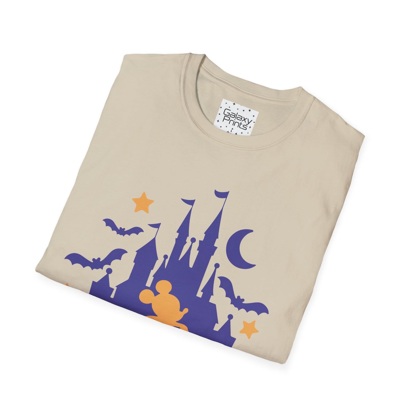 Unisex T-Shirt - DISNEY Inspired - 'Mickey gone trick or treating at the Castle in WDW'