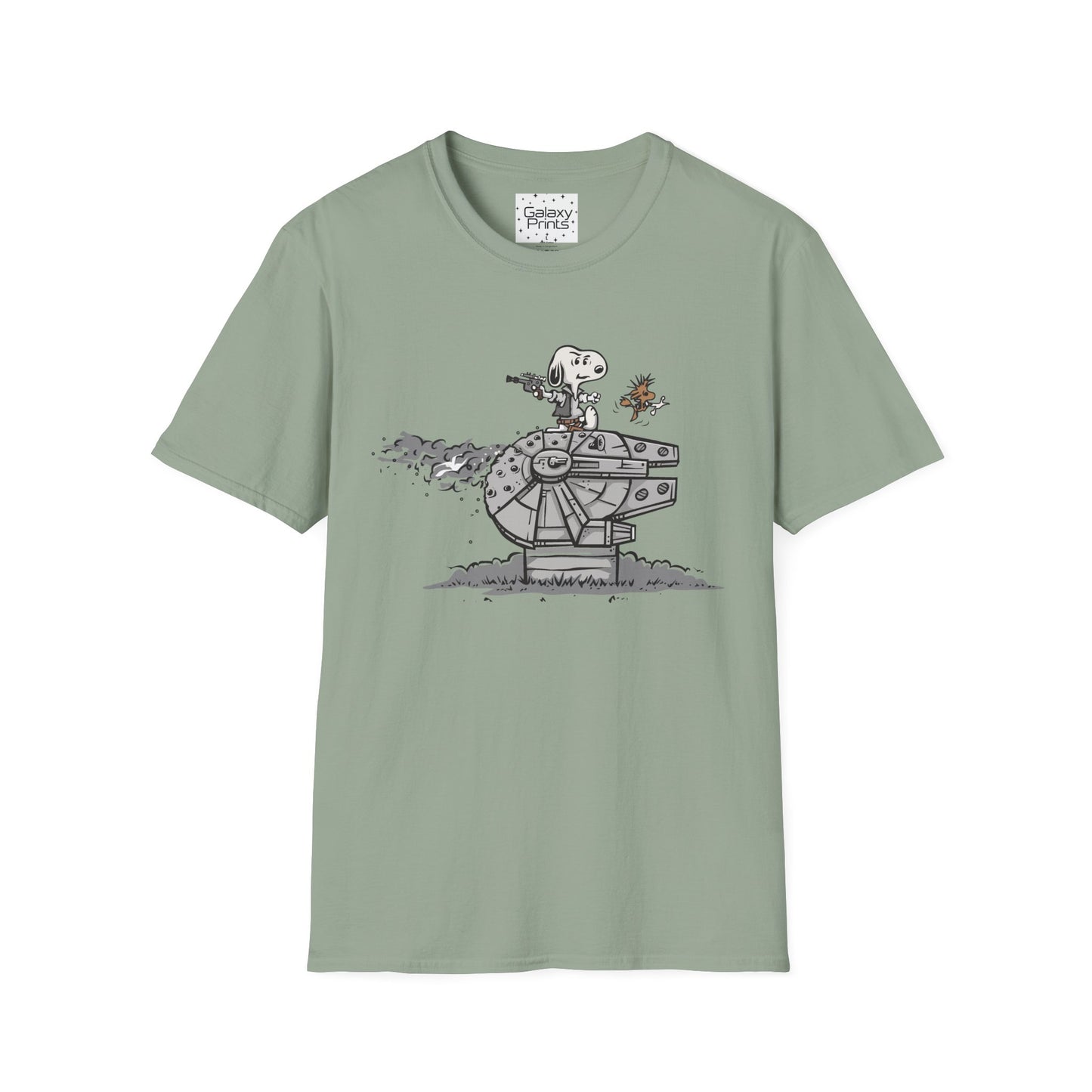 PEANUTS Star Wars Inspired Unisex T-Shirt - Snoopy as HAN SOLO