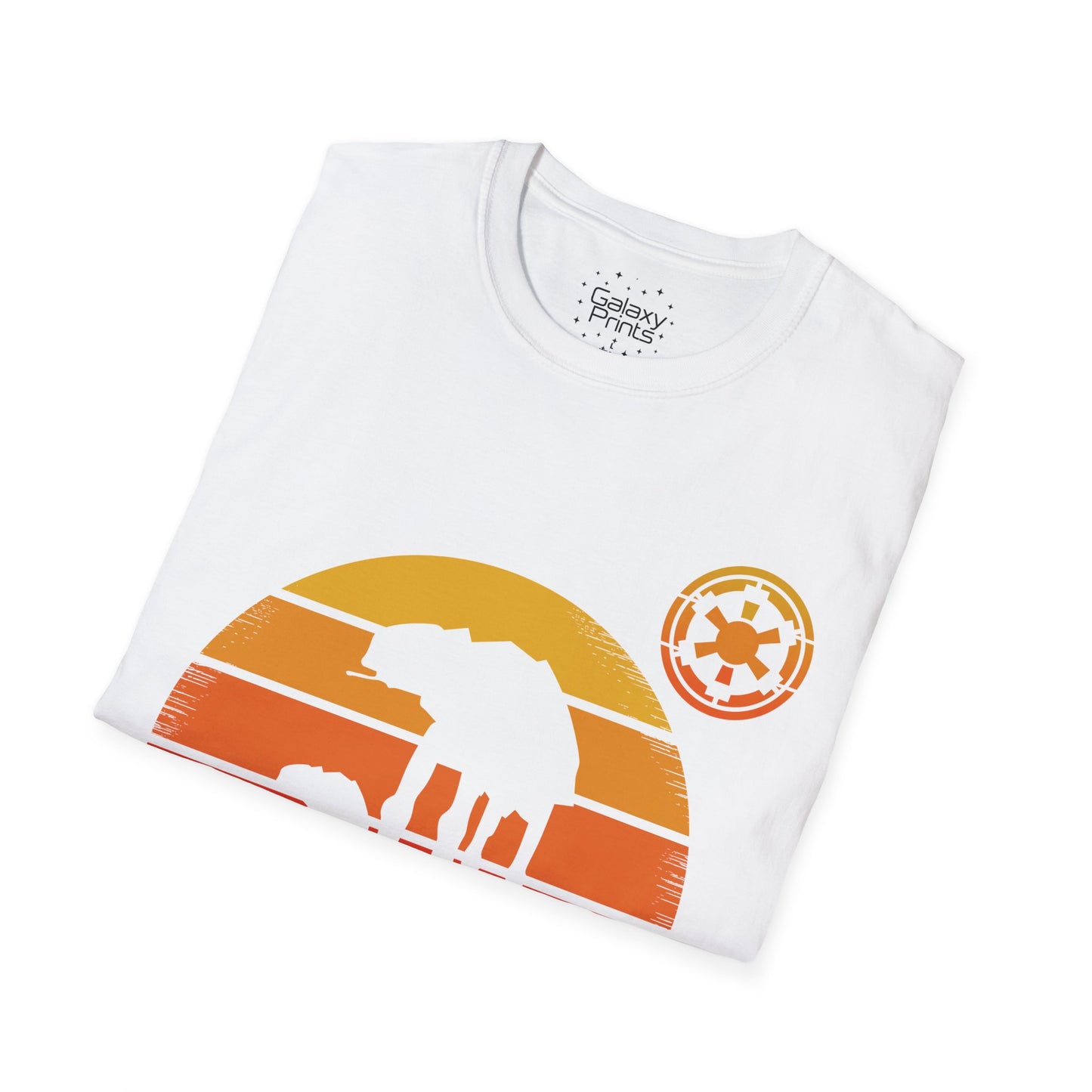 Star Wars Inspired Unisex T-Shirt - 'AT-AT Walker Sunset' Graphic Tee