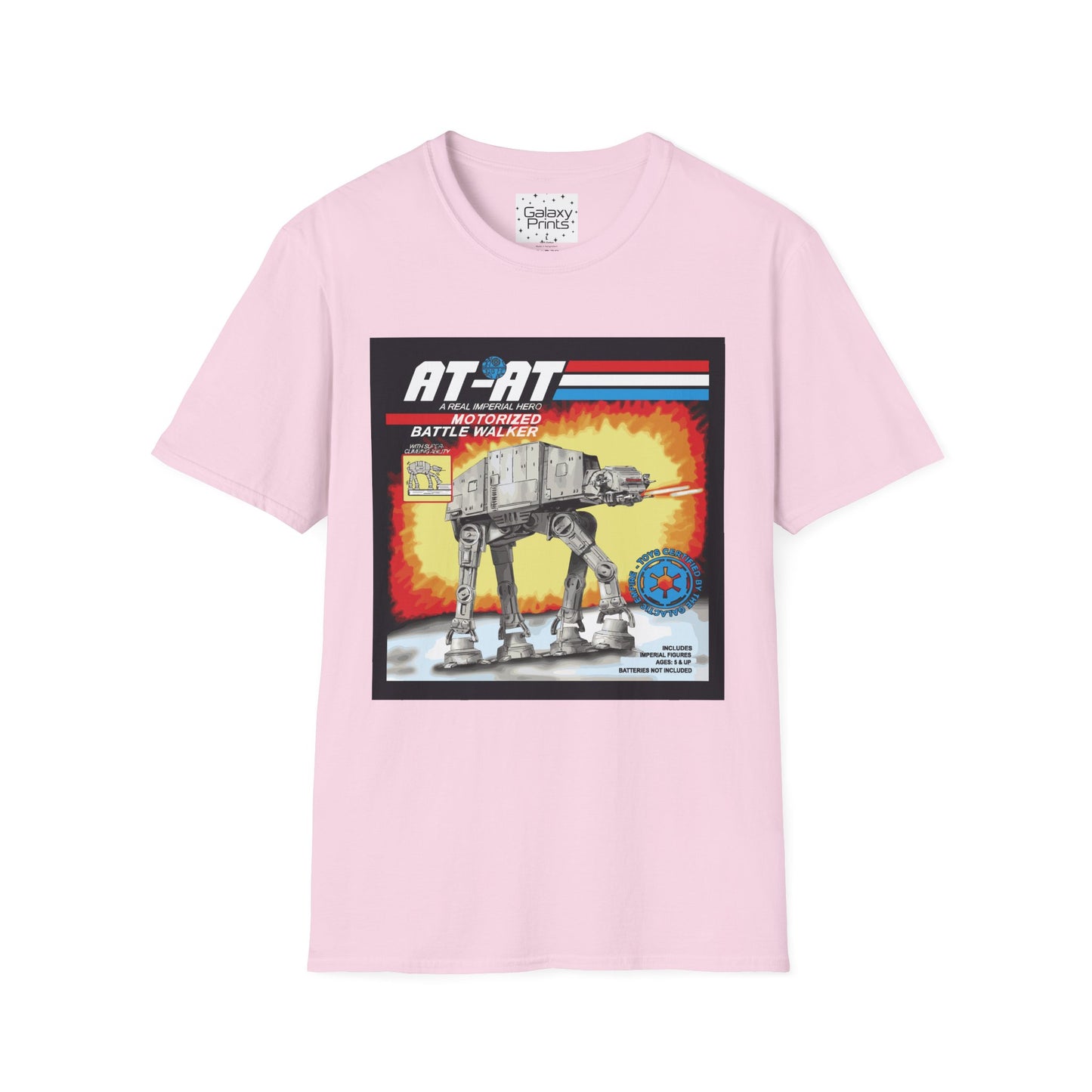 Star Wars AT-AT Walker Toy Box Retro Graphic Unisex Softstyle T-Shirt