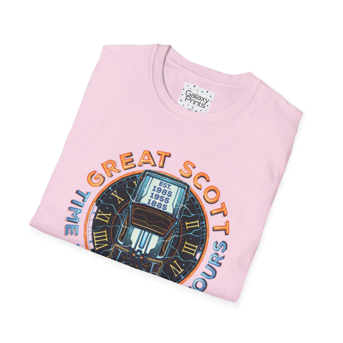 Back To The Future Inspired Unisex T-Shirt - 'Great Scott - Time Travel and Tours'