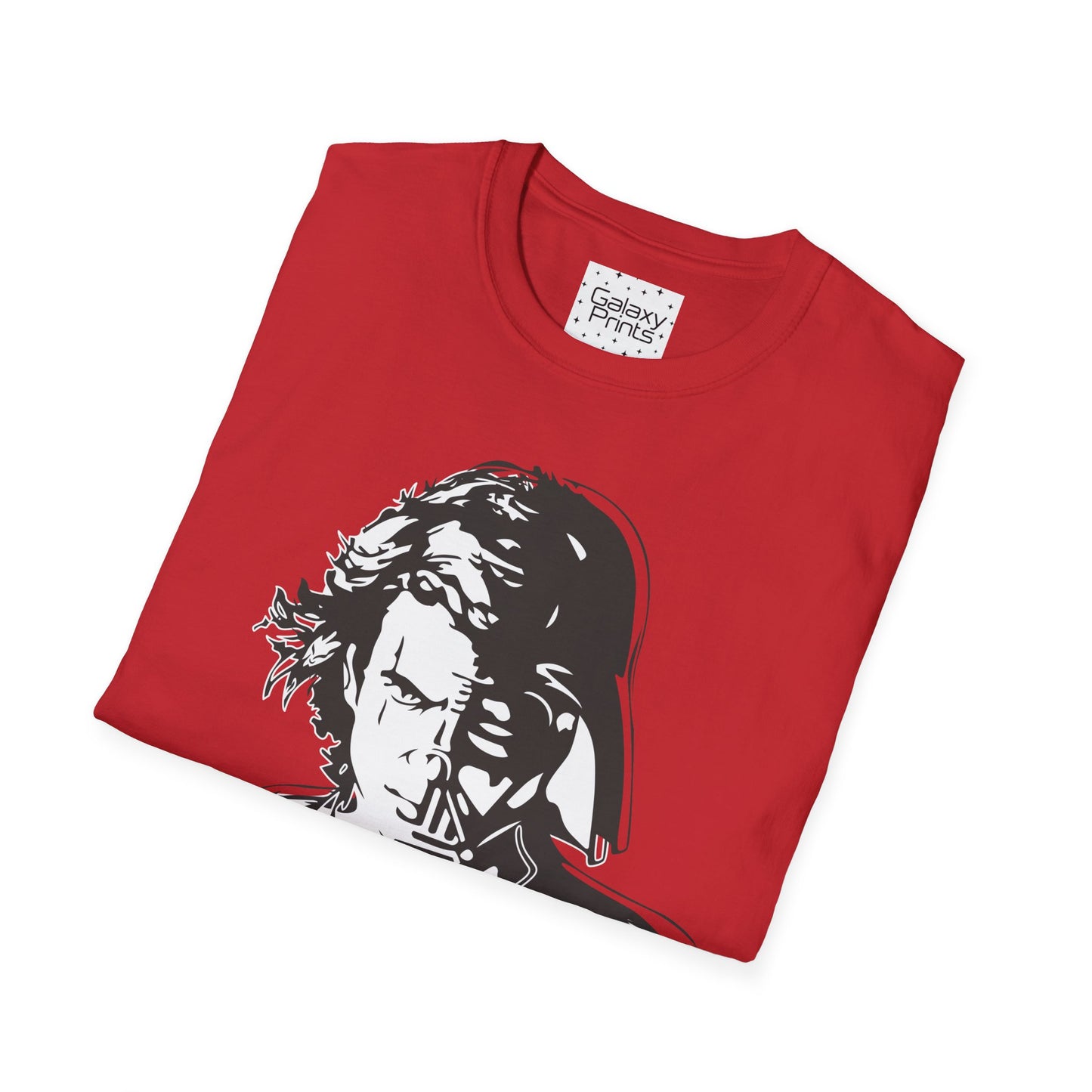 Star Wars Unisex T-Shirt - 'Aiken and Darth Struggle' Graphic Tee
