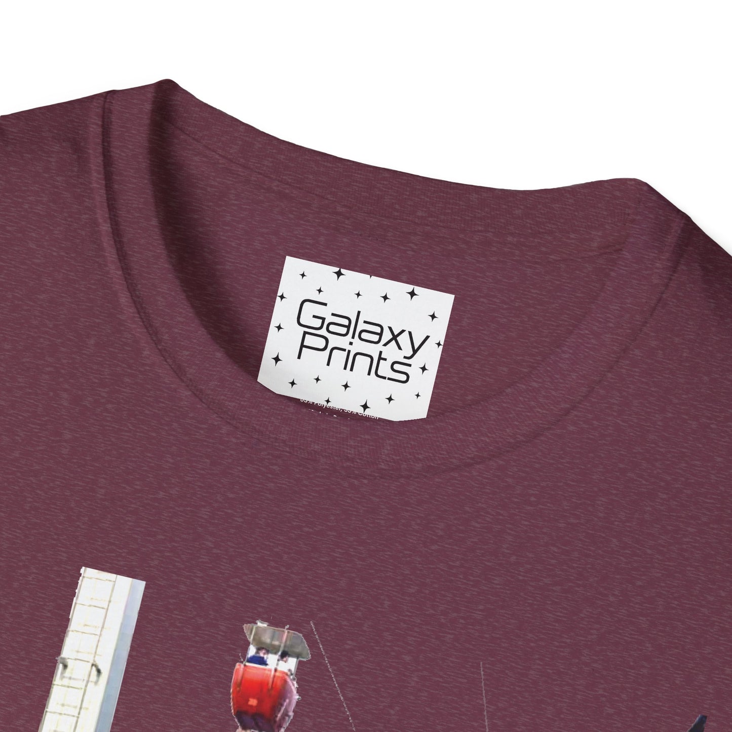 Unisex T-Shirt - DISNEY Inspired - '1970's WDW Florida Picture Graphic next to Small World & Pinocchio Grotto'