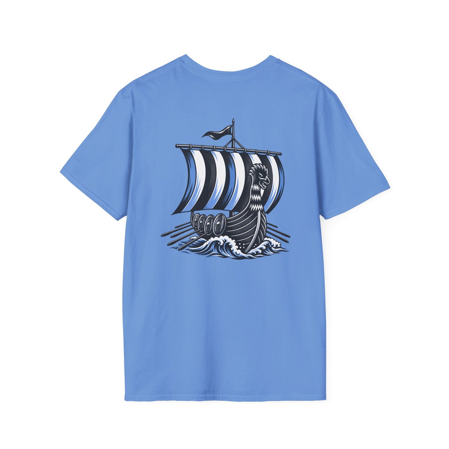 Hoggard - H w/ Axes T-Shirt – Blue 'H' with Crossed Battle Axes Graphic Spirit Tee