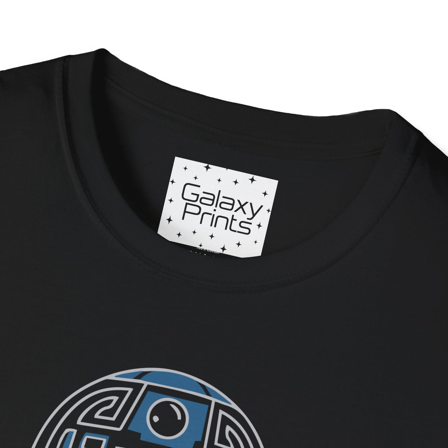 Star Wars Inspired Unisex T-Shirt - R2 D2 Digital Outline Framework Graphic Tee