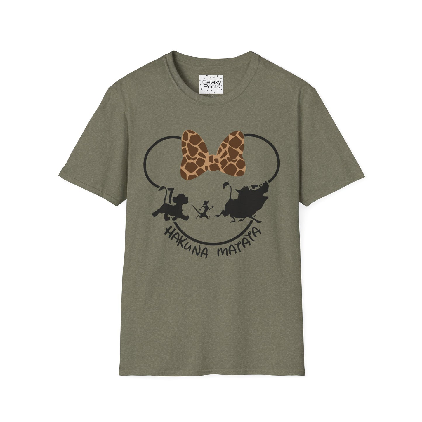 Unisex T-Shirt - DISNEY Inspired - 'Minnie Ears Hakuna Matata'