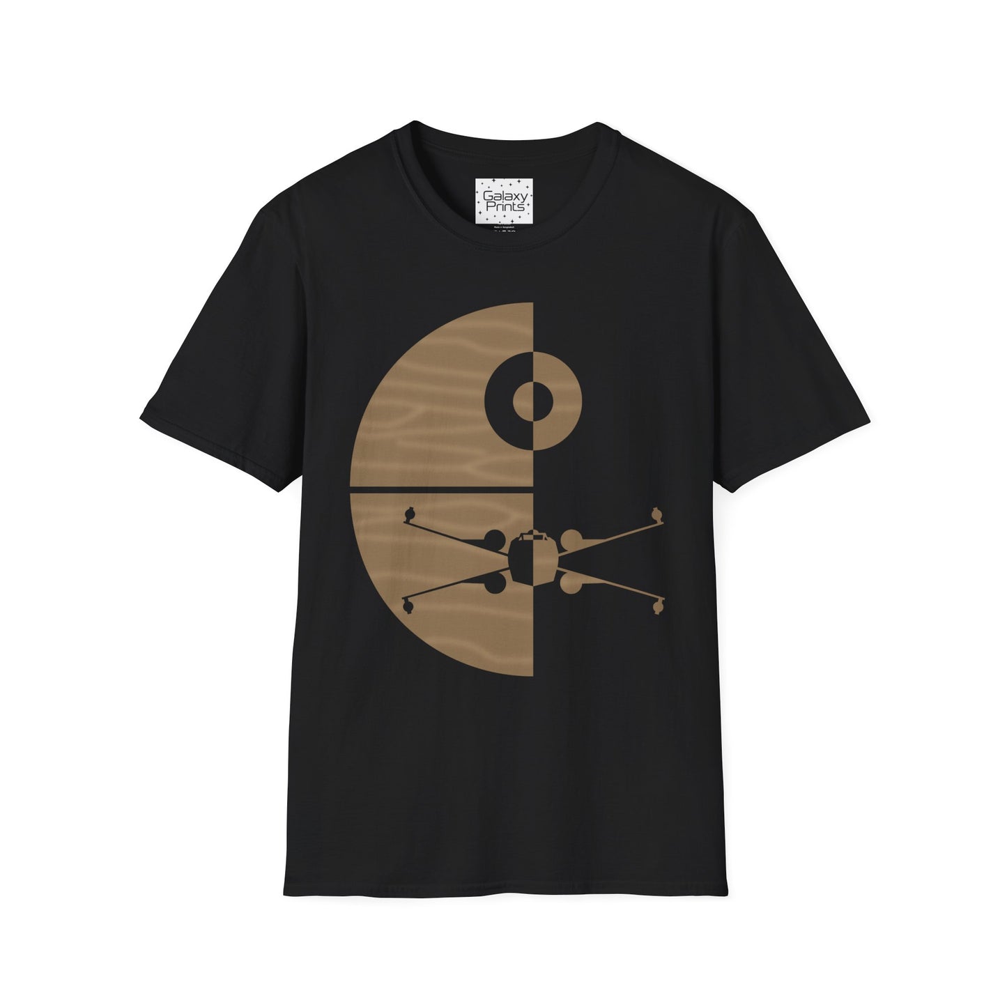 Star Wars Inspired Unisex T-Shirt - 'X-Wing Fighter & Death Star' Graphic Tee