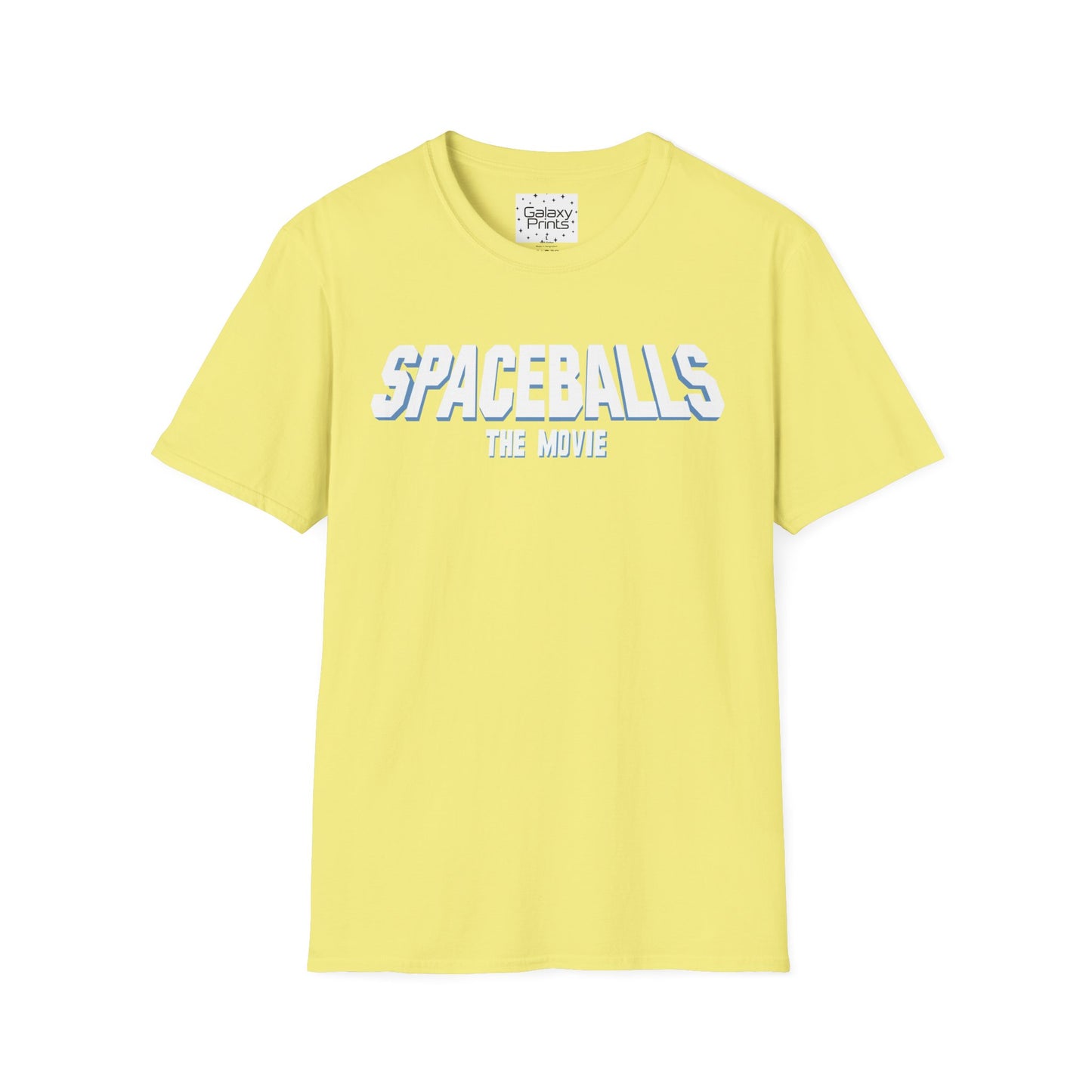 Unisex T-Shirt - POP Culture - 'From the HIT Movie Spoof of Star Wars come SPACEBALLS - The Movie'