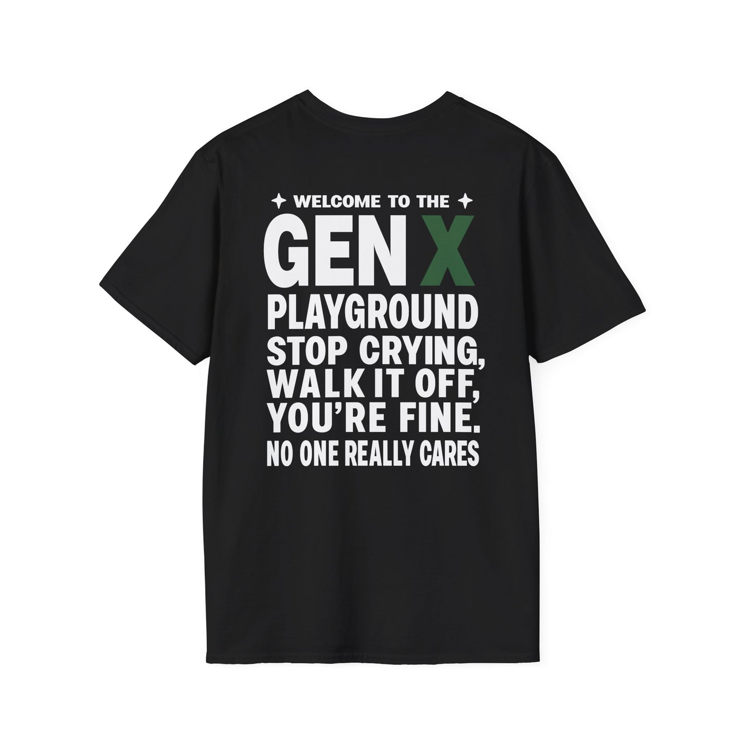 GEN X Inspired Unisex T-Shirt - 'GEN X PLAYGROUND 1965-1980'