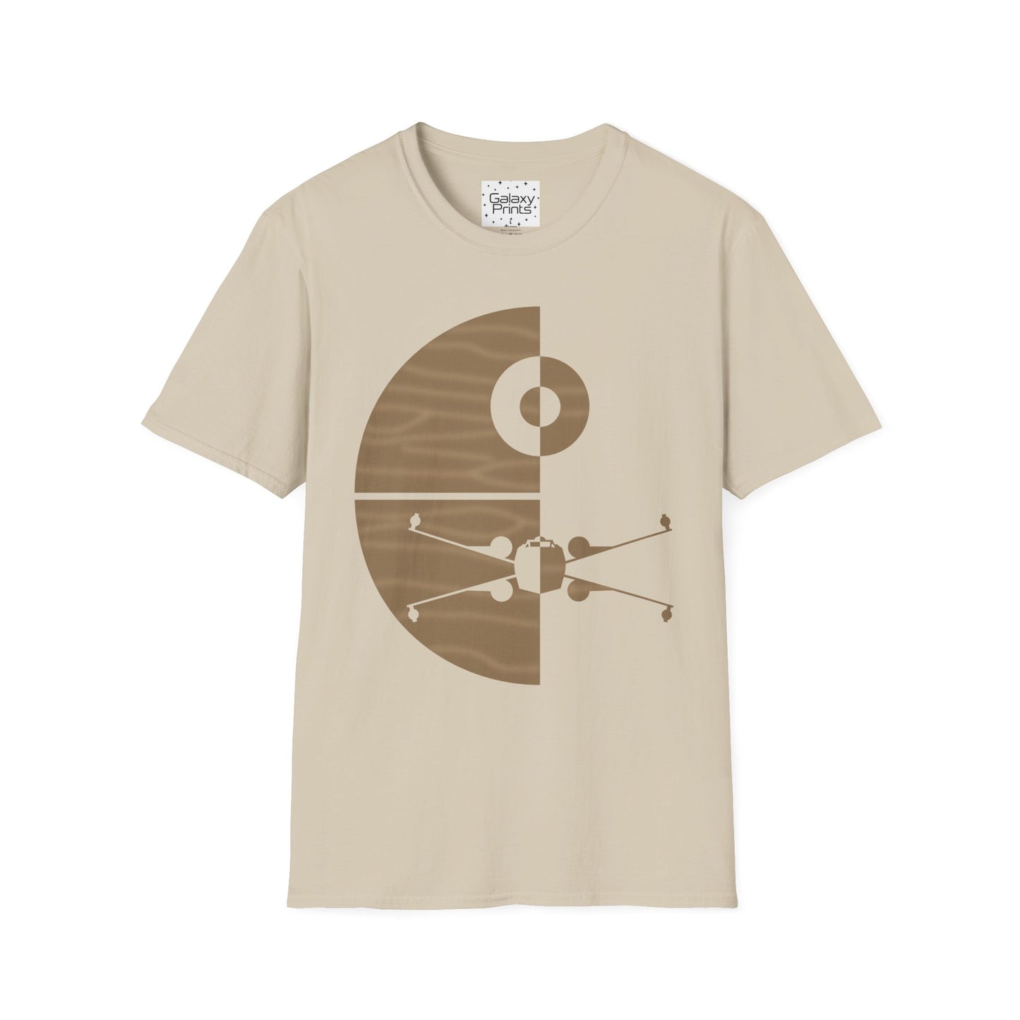 Star Wars Inspired Unisex T-Shirt - 'X-Wing Fighter & Death Star' Graphic Tee