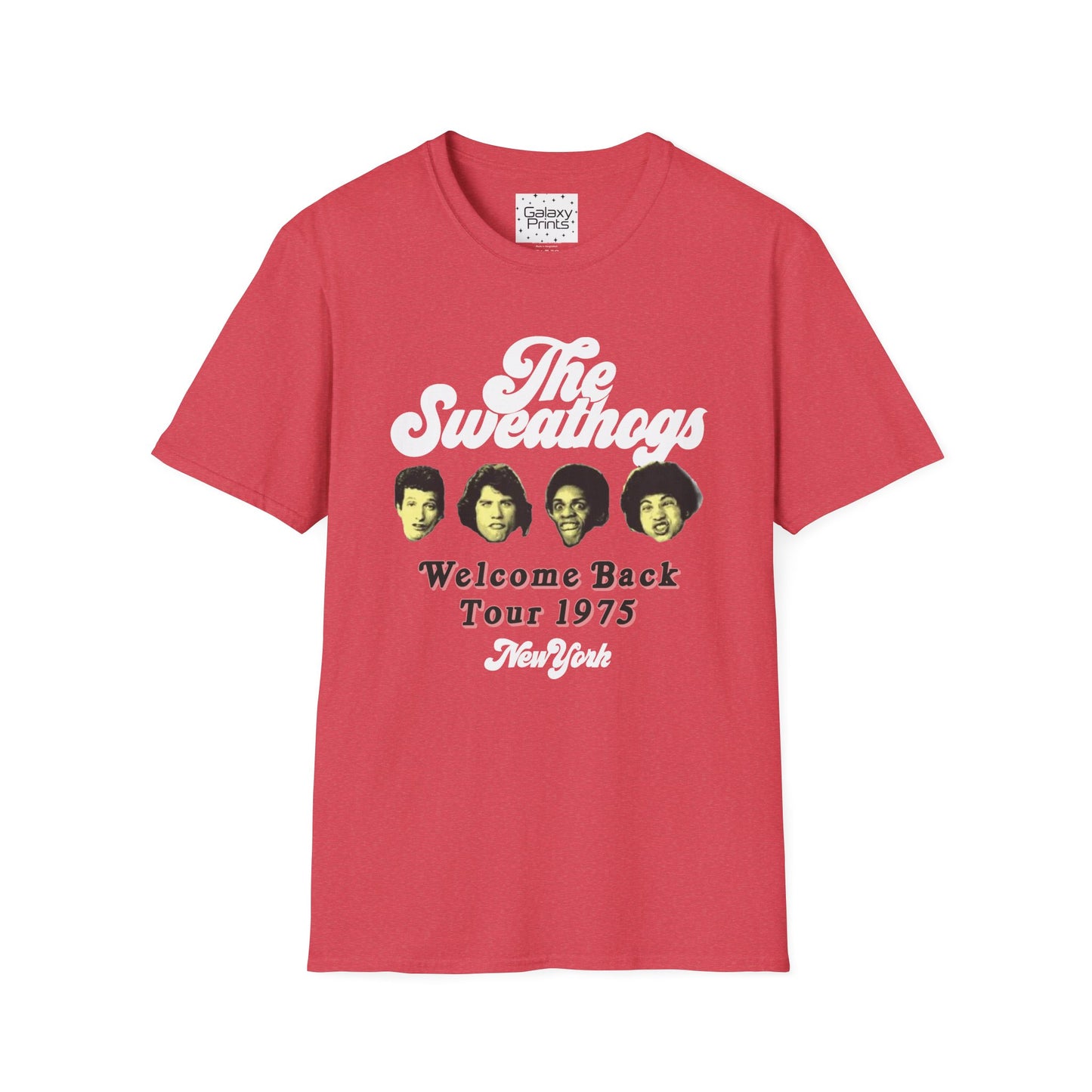 Unisex T-Shirt - POP Culture - 'The Sweathogs - From the Hit TV Sitcom Welcome Back Kotter' Arnold Horshack, Juan Epstein, Frieddie "Boom Boom" Washington, Vinnie Barbarino