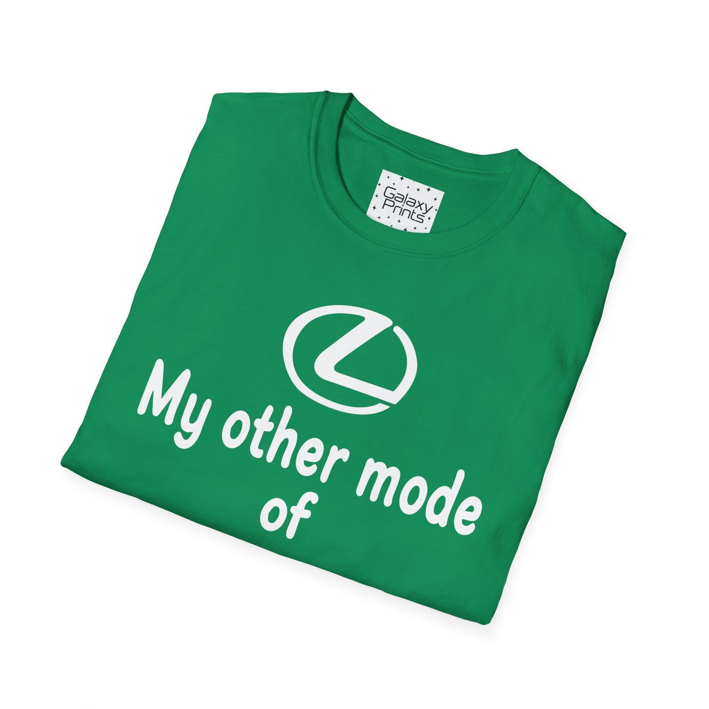 Unisex T-Shirt - DISNEY Inspired - 'Monorail - My other mode of Transportation - Lexus'