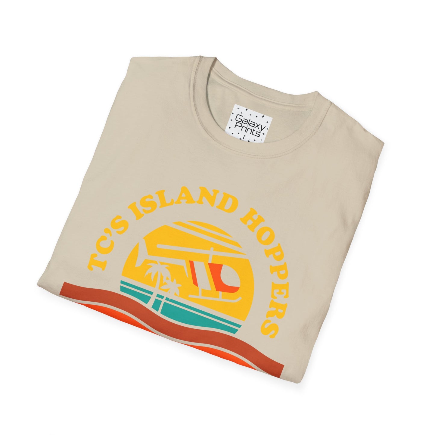 Unisex T-Shirt - POP Culture - 'From the HIT TV Show Magnum PI - TC's Helicopter Charterers & Rides'