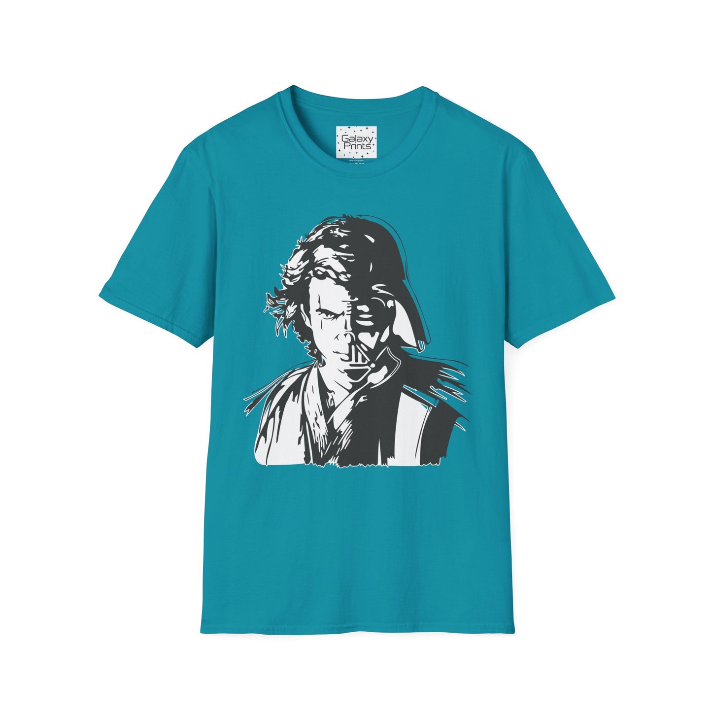 Star Wars Unisex T-Shirt - 'Aiken and Darth Struggle' Graphic Tee