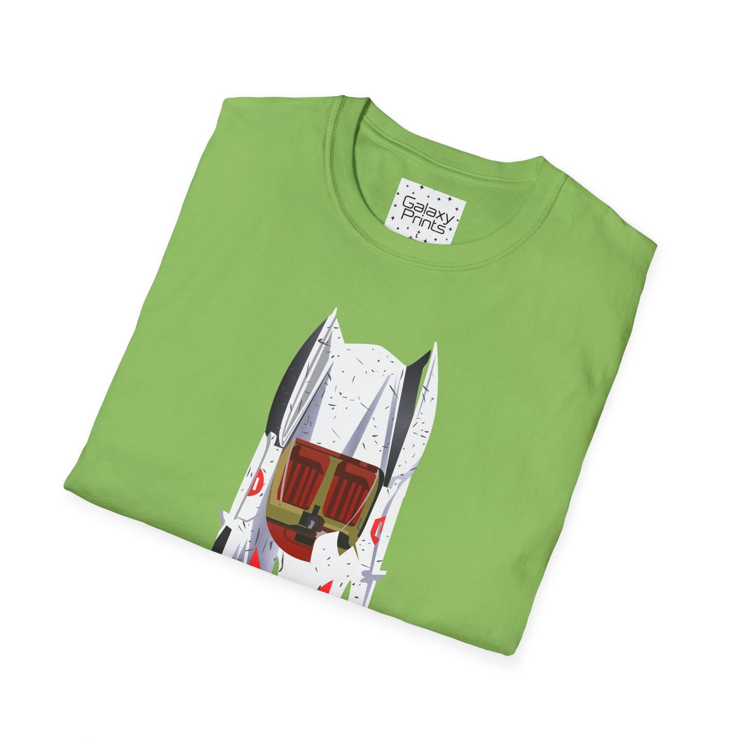 Unisex T-Shirt - POP Culture - 'The MACH 5 Sky view from the Cartoon SPEED RACER - Go Speed Racer, Go Speed Racer, Go Speed Racer, Goooo'