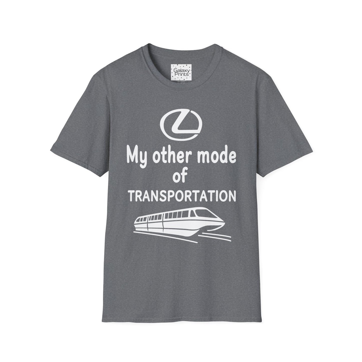 Unisex T-Shirt - DISNEY Inspired - 'Monorail - My other mode of Transportation - Lexus'