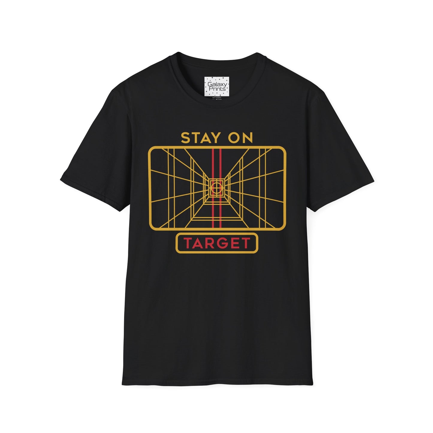 Star Wars Inspired Unisex T-Shirt - 'Stay On Target Video Game Action Screen' Graphic Tee