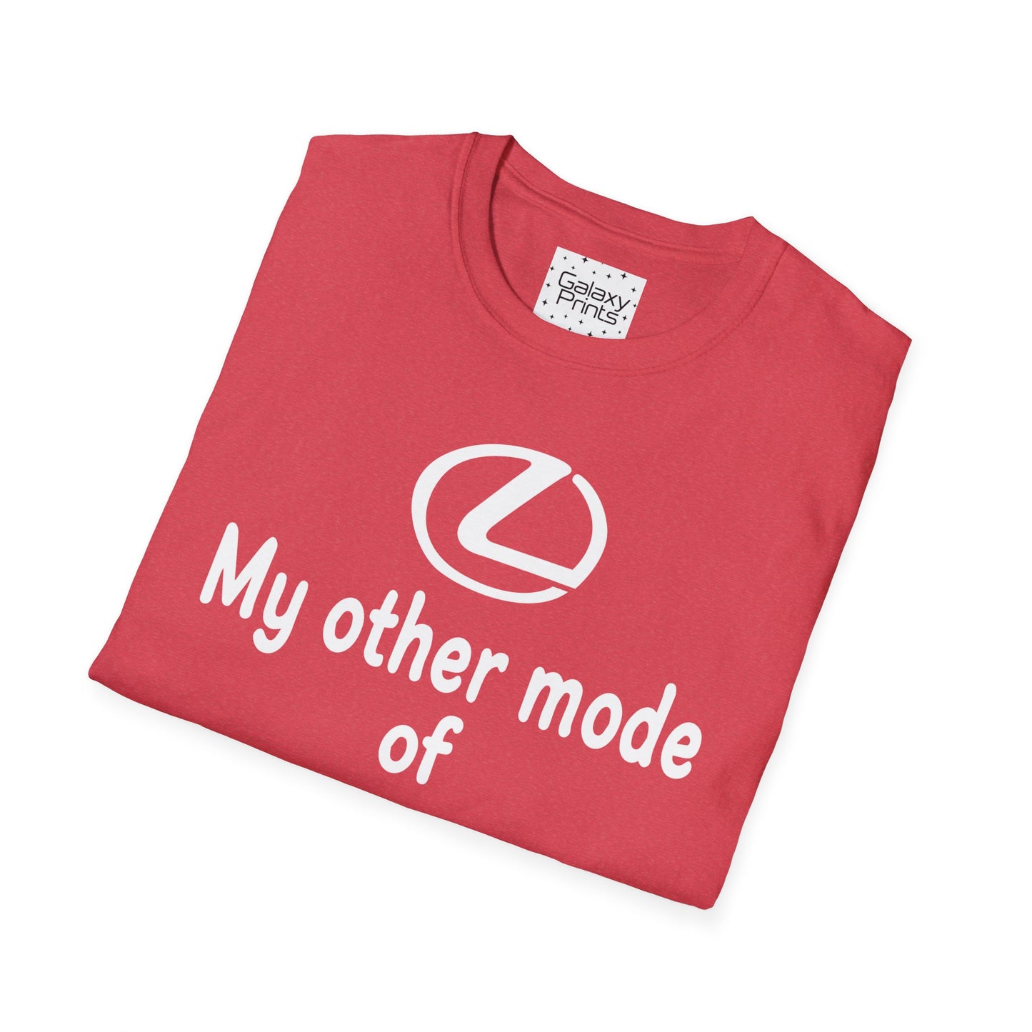 Unisex T-Shirt - DISNEY Inspired - 'Monorail - My other mode of Transportation - Lexus'