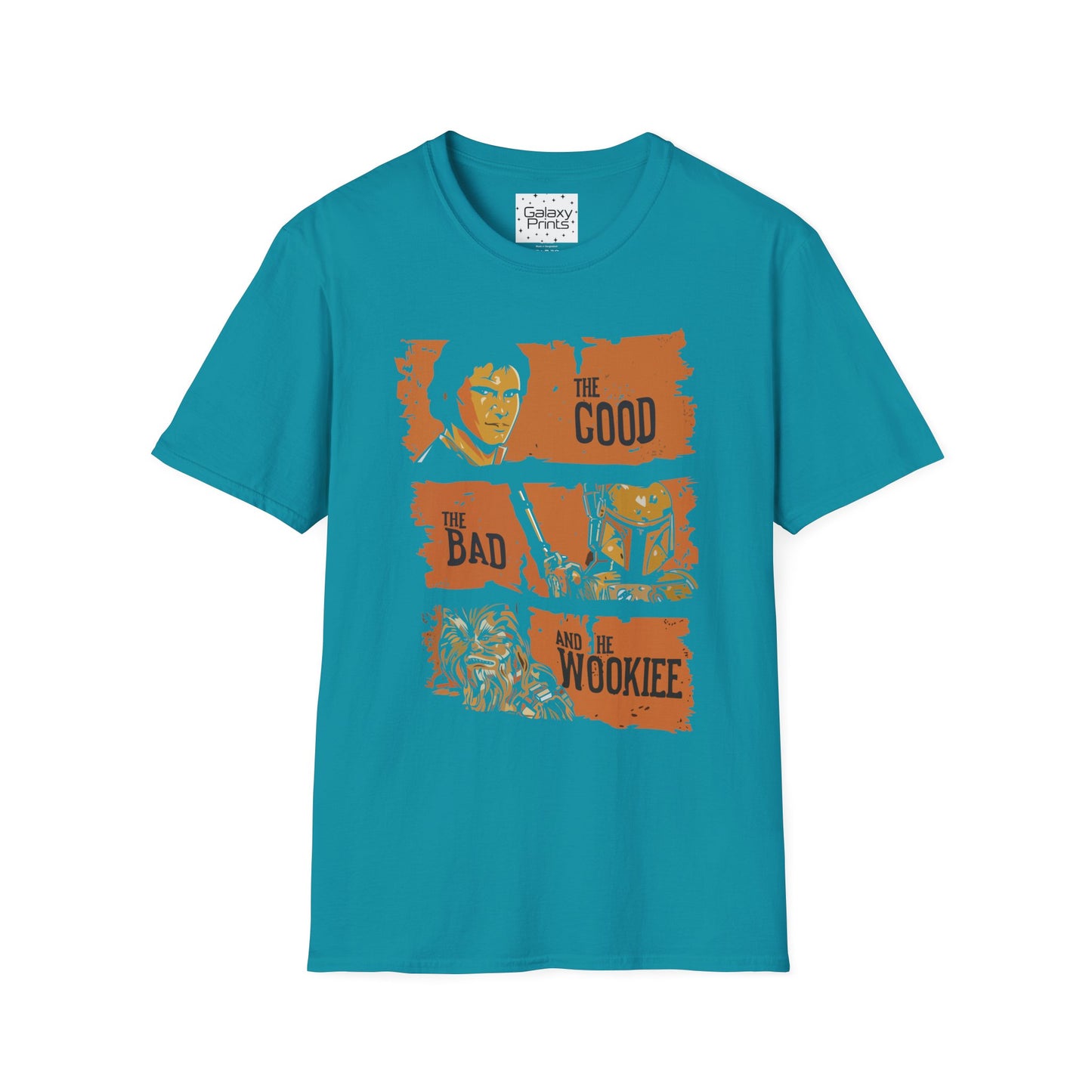 Inspired by Star Wars Unisex T-Shirt - The Good The Bad And The Wookiee