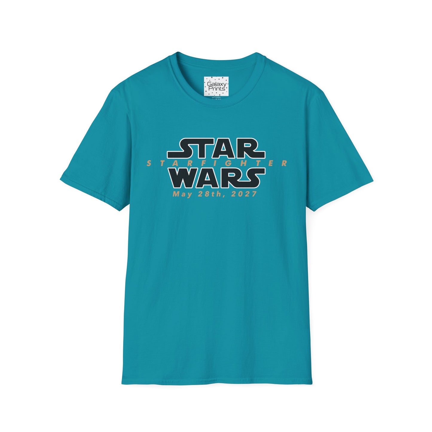 Inspired by Star Wars Starfighter Unisex T-Shirt - Movie Coming Out May 28th, 2027 (w/ movie release date)