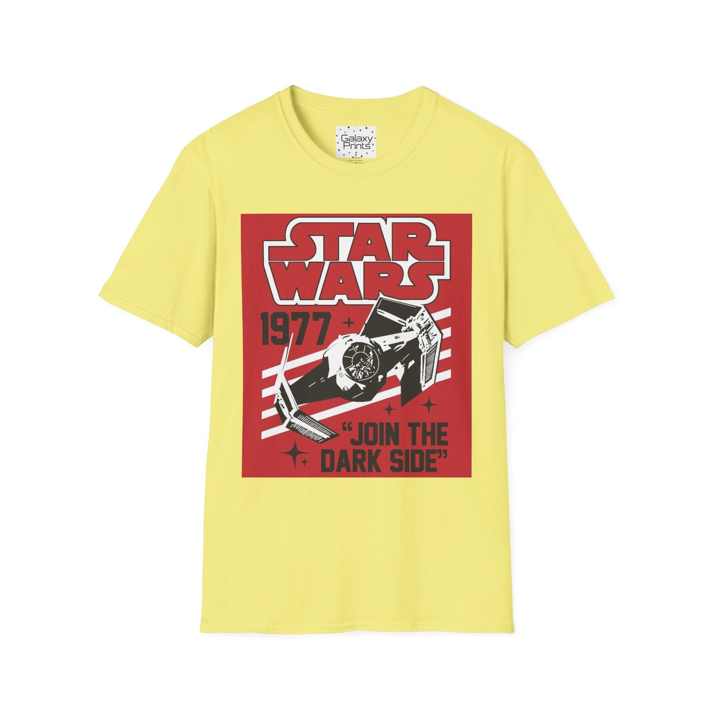 Inspired by Star Wars Unisex Softstyle T-Shirt - "Join the Dark Side" Retro Graphic Tee
