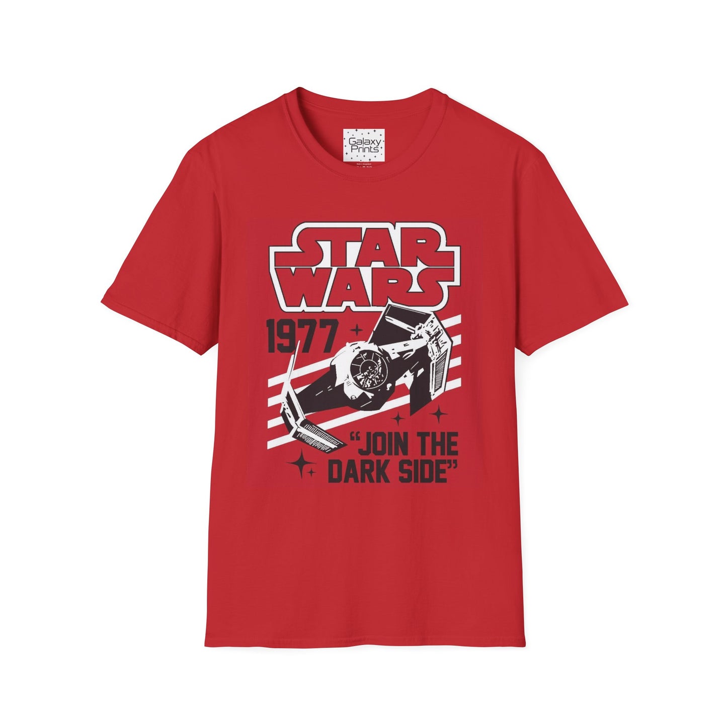 Inspired by Star Wars Unisex Softstyle T-Shirt - "Join the Dark Side" Retro Graphic Tee