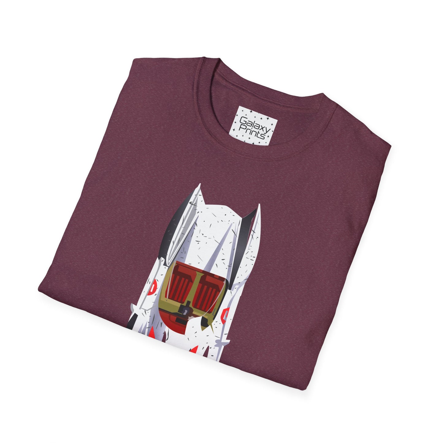 Unisex T-Shirt - POP Culture - 'The MACH 5 Sky view from the Cartoon SPEED RACER - Go Speed Racer, Go Speed Racer, Go Speed Racer, Goooo'