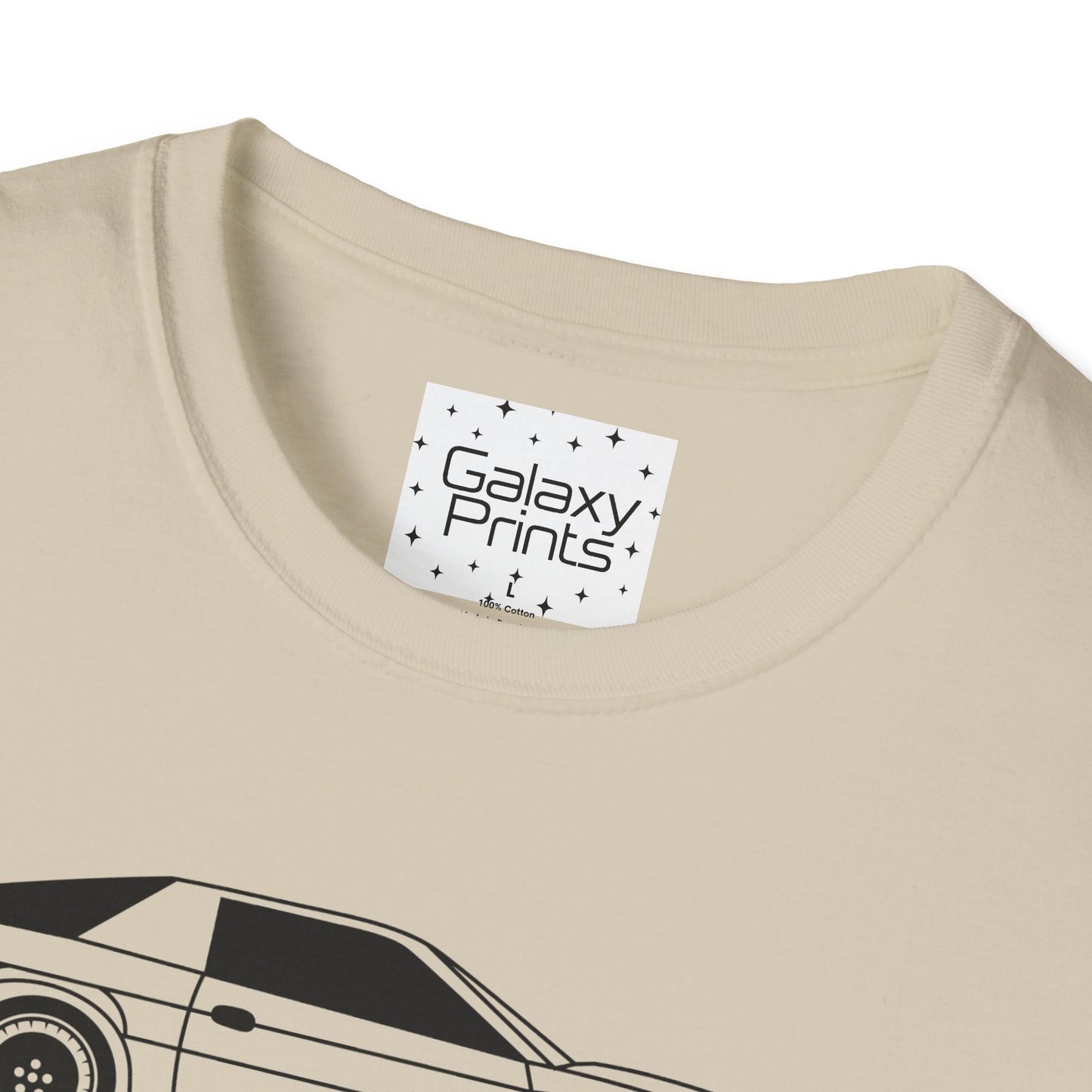 Unisex T-Shirt - POP Culture - 'From the Hit TV Show NIGHTRIDER it's KITT Car with KNIGHT's Trans Am Rentals'