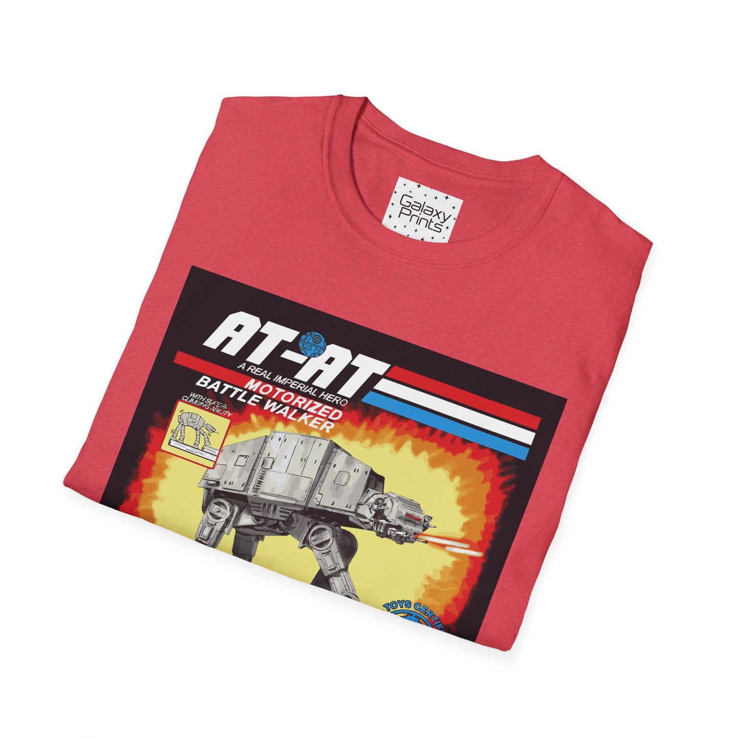 Star Wars AT-AT Walker Toy Box Retro Graphic Unisex Softstyle T-Shirt