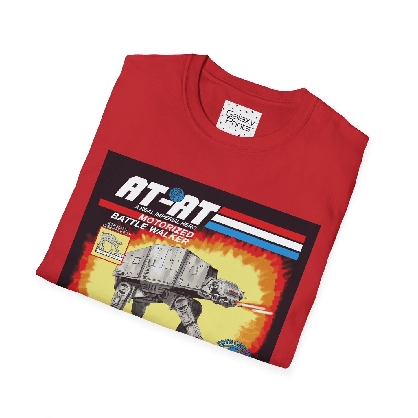 Star Wars AT-AT Walker Toy Box Retro Graphic Unisex Softstyle T-Shirt