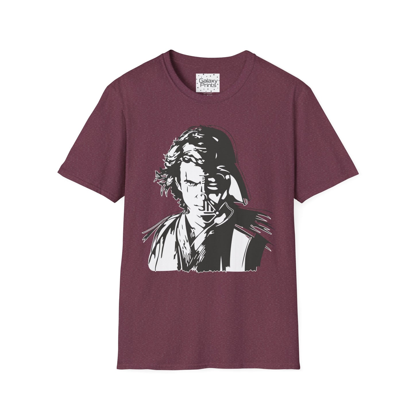 Star Wars Unisex T-Shirt - 'Aiken and Darth Struggle' Graphic Tee