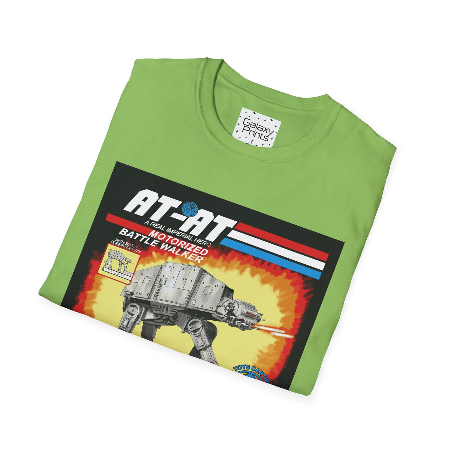 Star Wars AT-AT Walker Toy Box Retro Graphic Unisex Softstyle T-Shirt