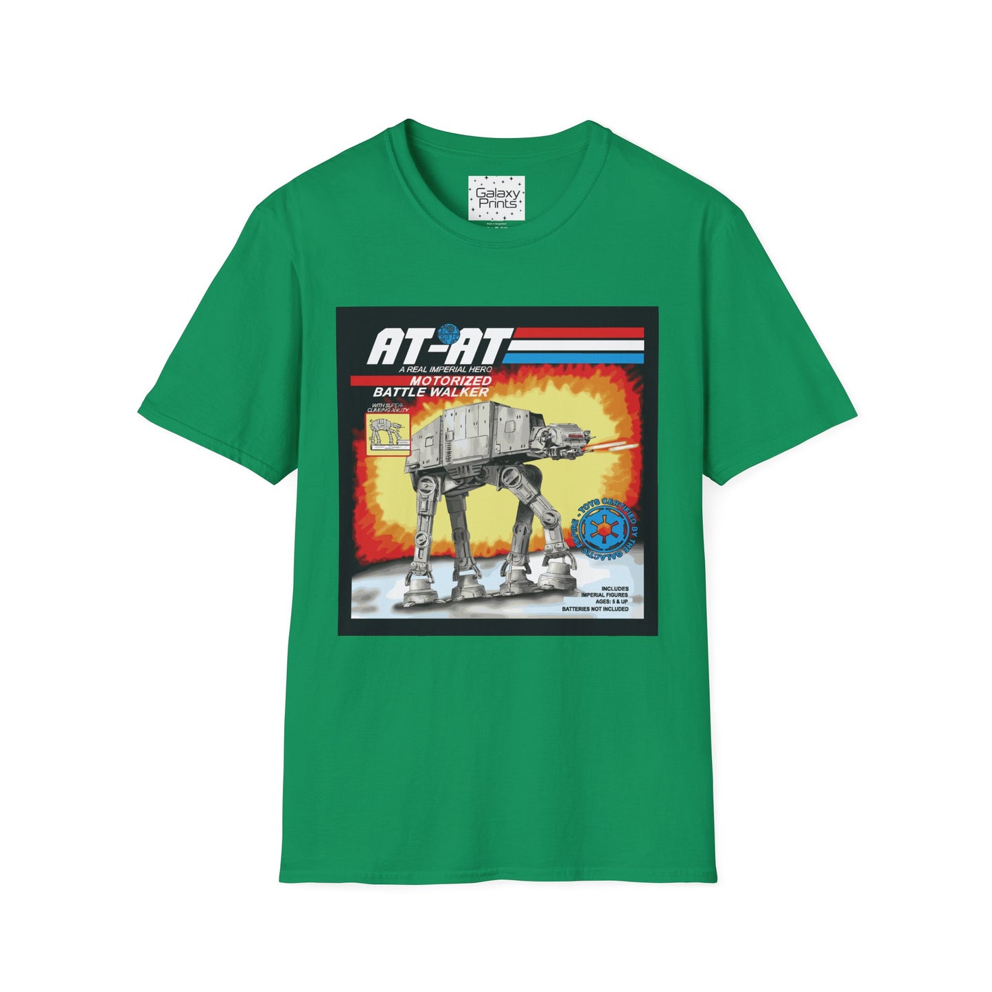 Star Wars AT-AT Walker Toy Box Retro Graphic Unisex Softstyle T-Shirt