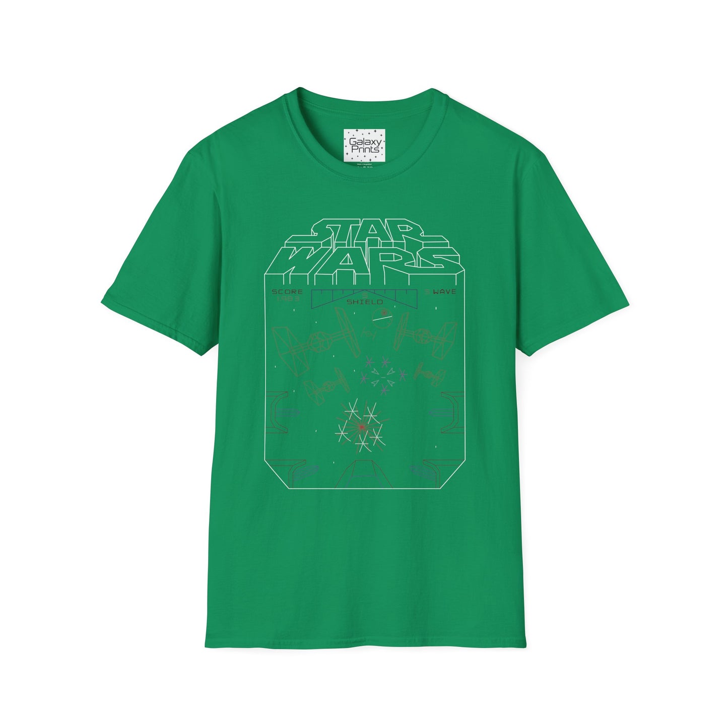 Star Wars Inspired Unisex T-Shirt - 'STAR WARS 1983 Arcade Video Game Screen Rendering' Graphic Tee