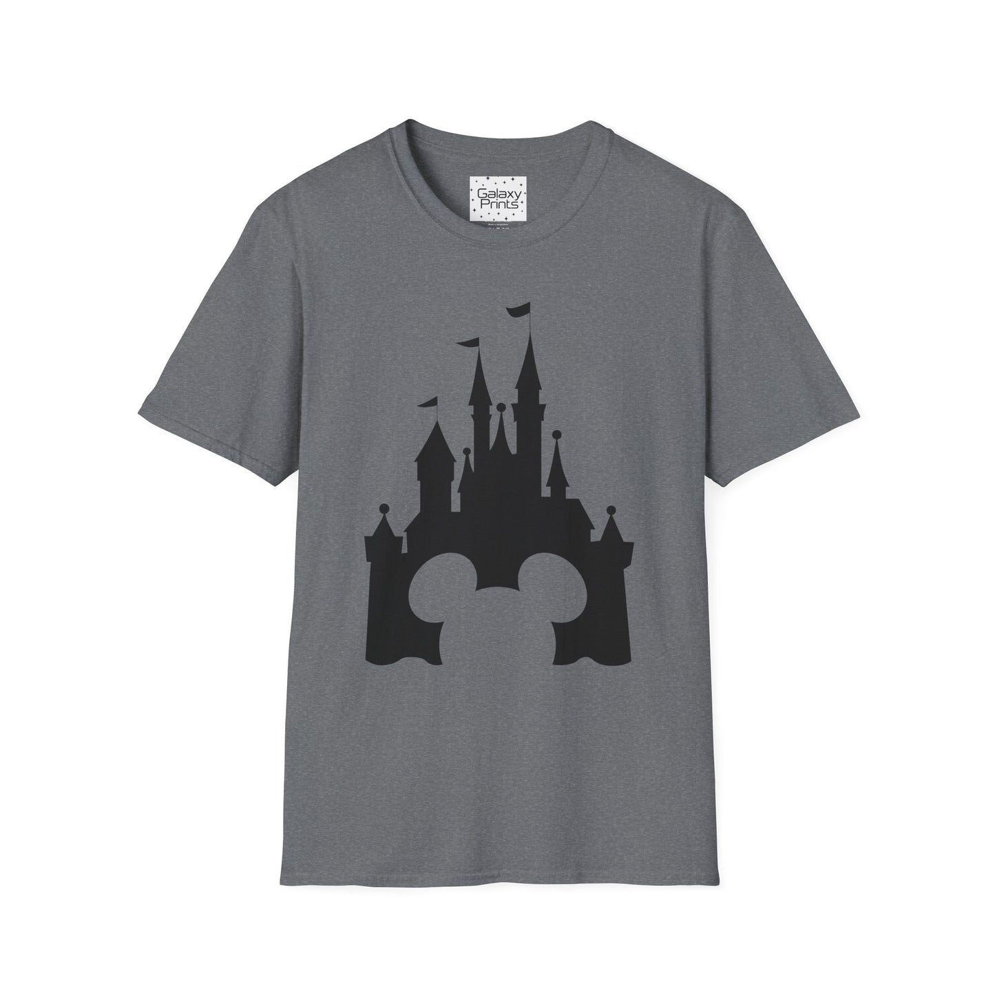 Unisex T-Shirt - DISNEY Inspired - 'Mickey Ears with Castle background'