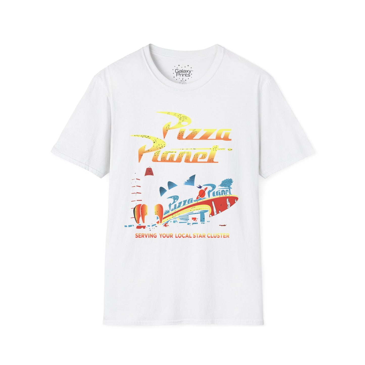 DISNEY inspired Unisex T-Shirt - Pizza Planet 'Serving Your Local Star Cluster'