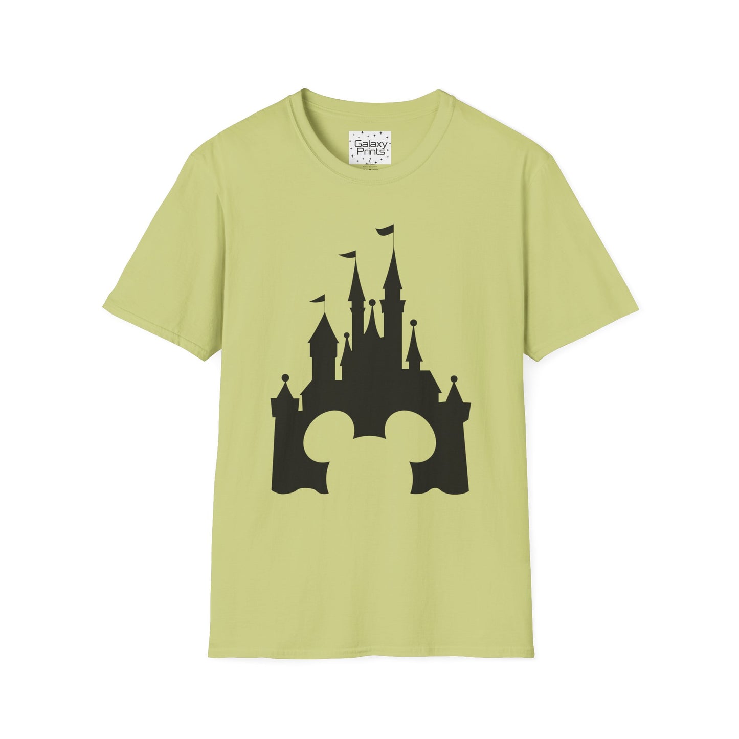 Unisex T-Shirt - DISNEY Inspired - 'Mickey Ears with Castle background'