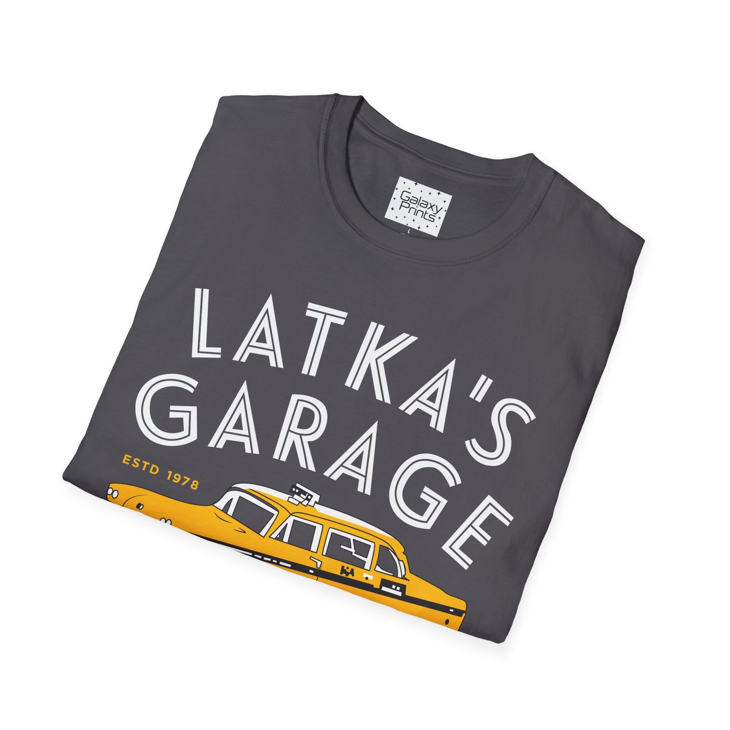 Unisex T-Shirt - POP Culture - 'From the Hit TV Show TAXI - Latka's Garage NY City'