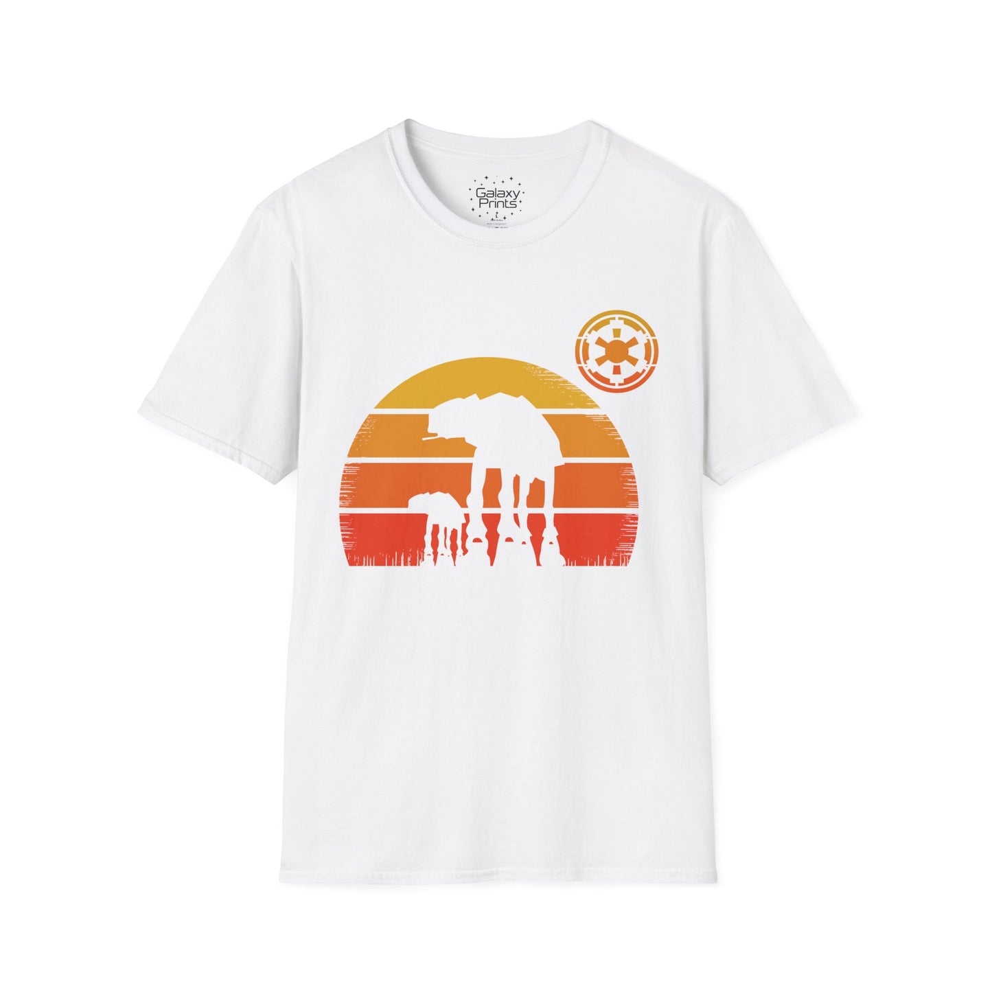 Star Wars Inspired Unisex T-Shirt - 'AT-AT Walker Sunset' Graphic Tee