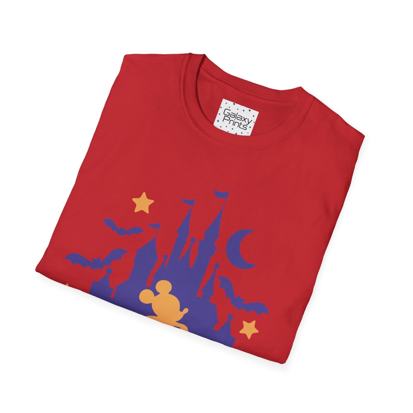 Unisex T-Shirt - DISNEY Inspired - 'Mickey gone trick or treating at the Castle in WDW'