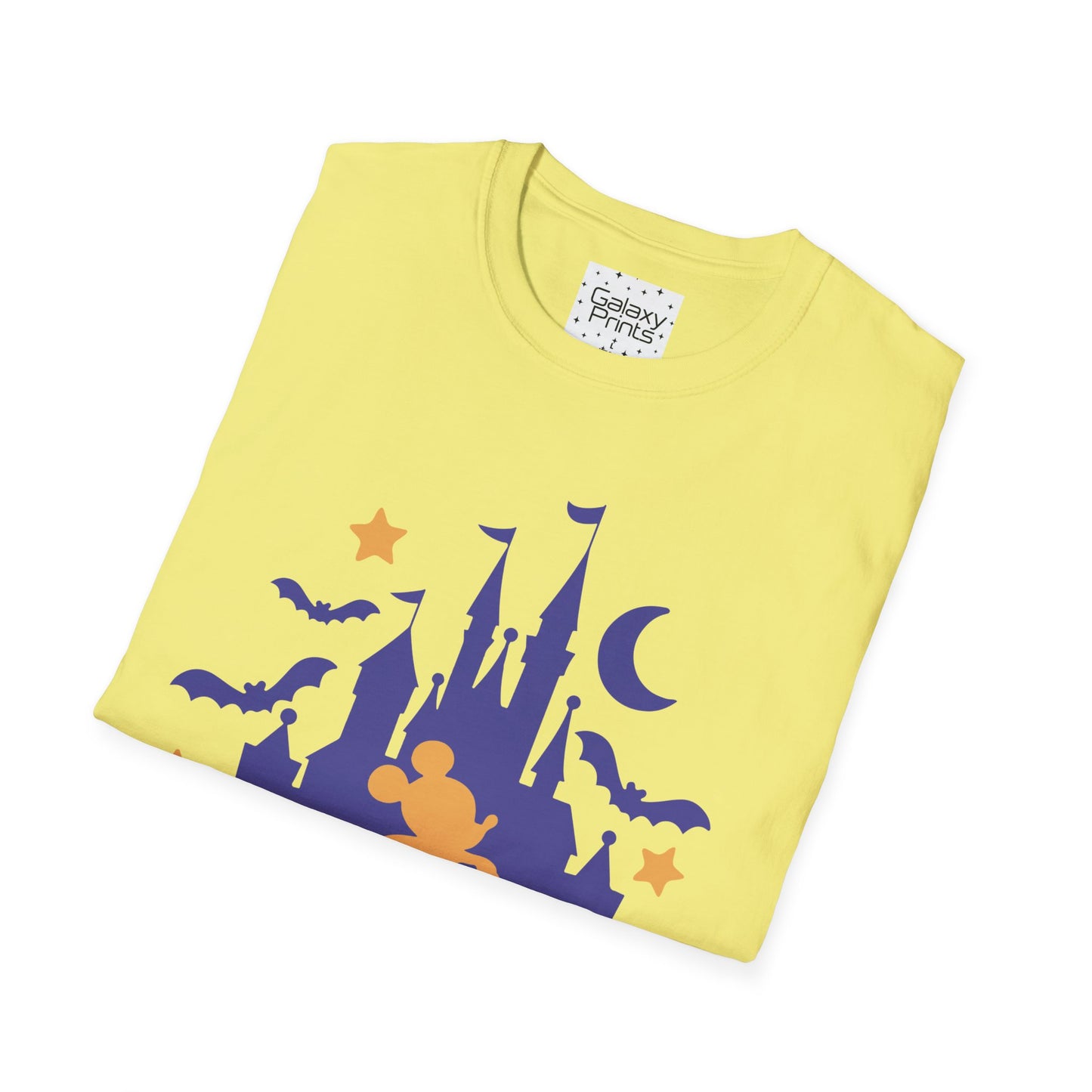 Unisex T-Shirt - DISNEY Inspired - 'Mickey gone trick or treating at the Castle in WDW'