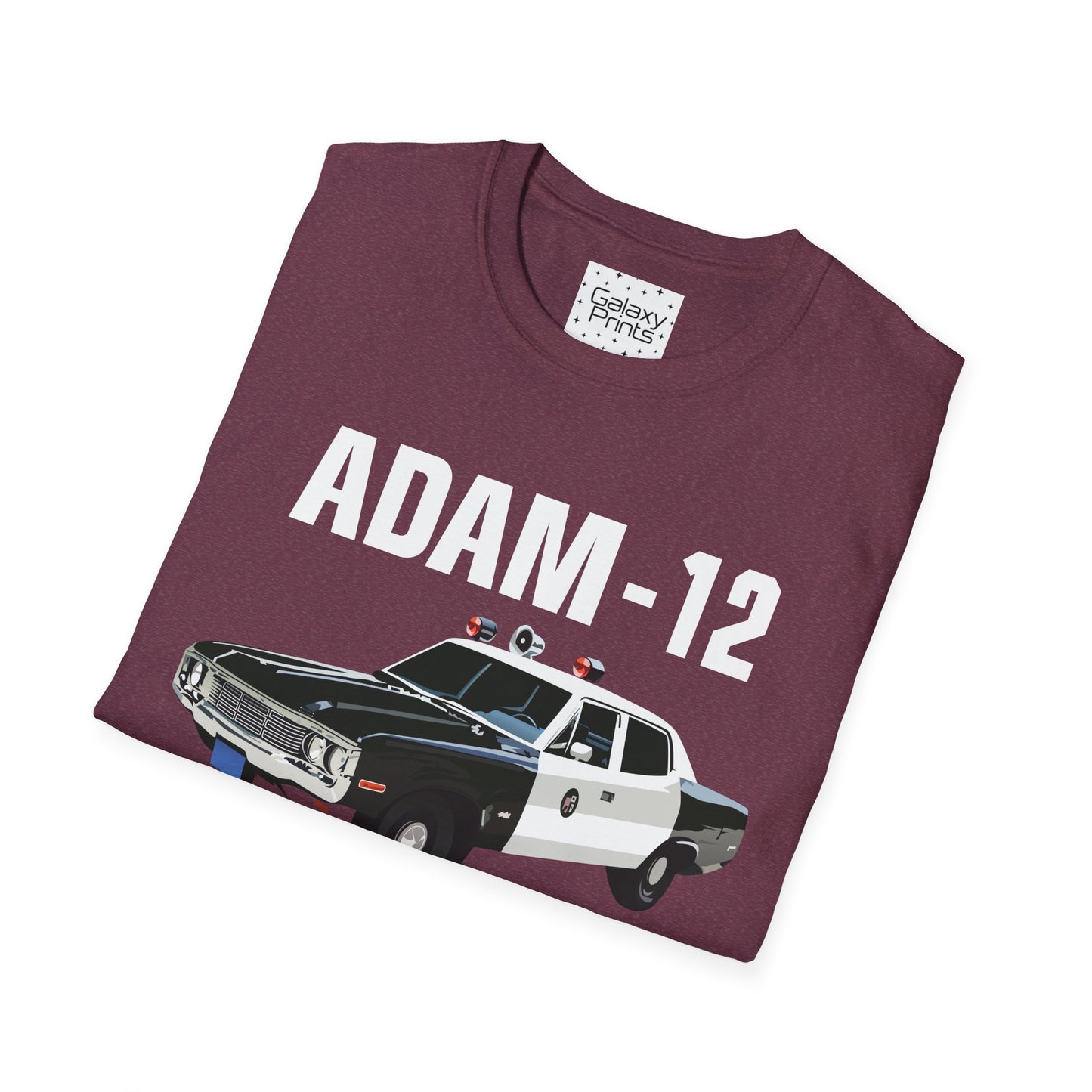 POP Culture Unisex T-Shirt - 'ADAM-12 patrol car'